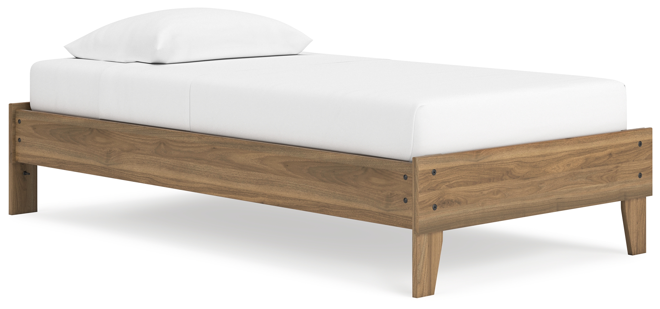 Deanlow - Twin Platform Bed - Honey