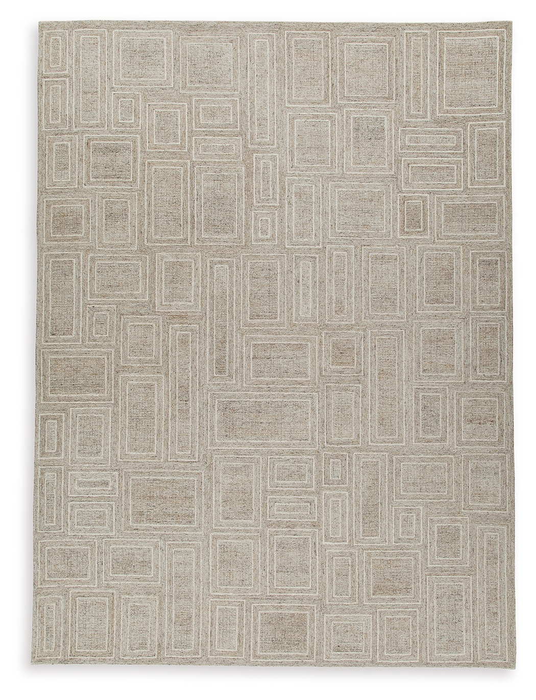 Brickburgh - 10' x 14' Rug - Gray / Ivory / Honey