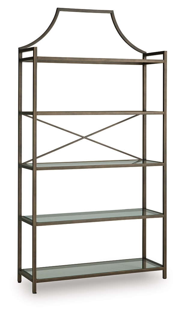 Bernonly - Bookcase - Antique Bronze Finish