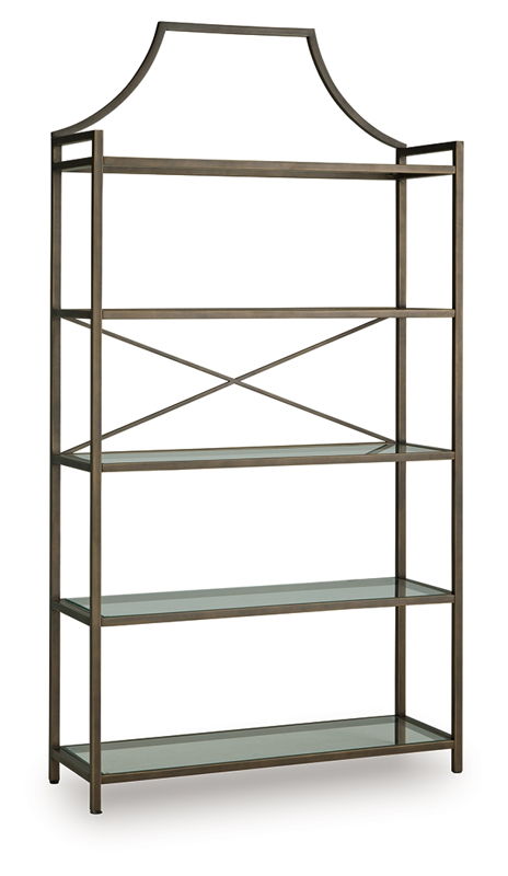 Bernonly - Bookcase - Antique Bronze Finish