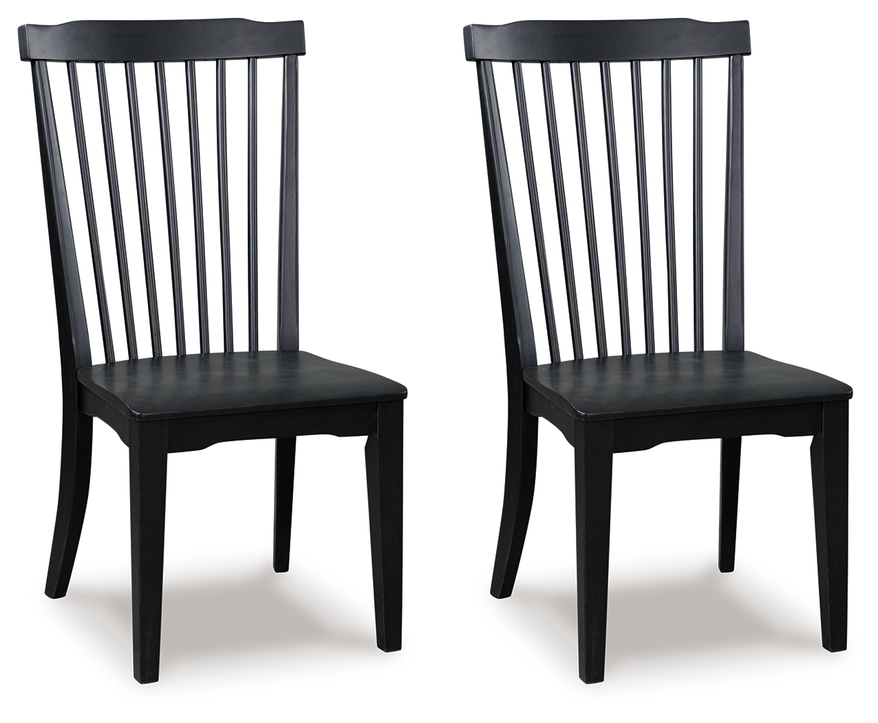 Greddinton - Dining Room Side Chair (Set of 2) - Black