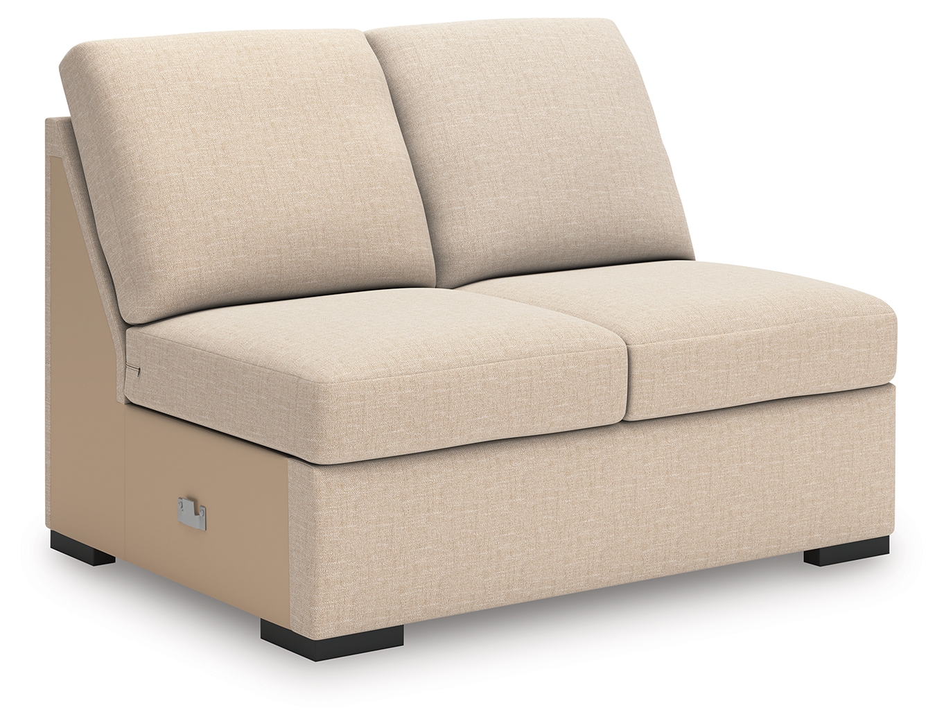 LadyMae - Armless Loveseat - Twill