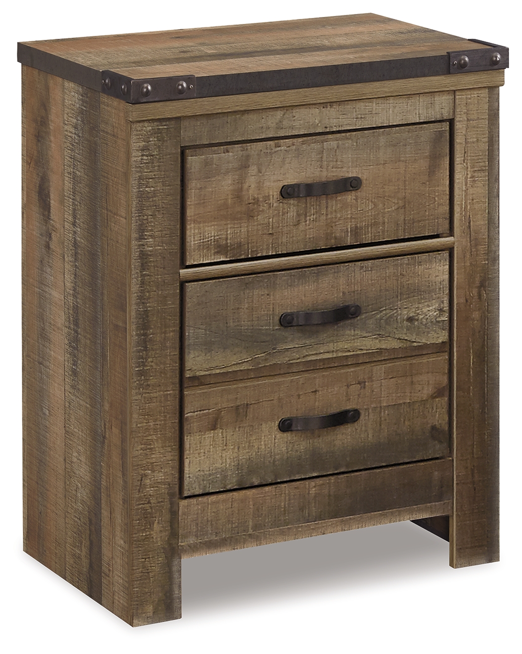 Trinell - Two Drawer Night Stand - Brown