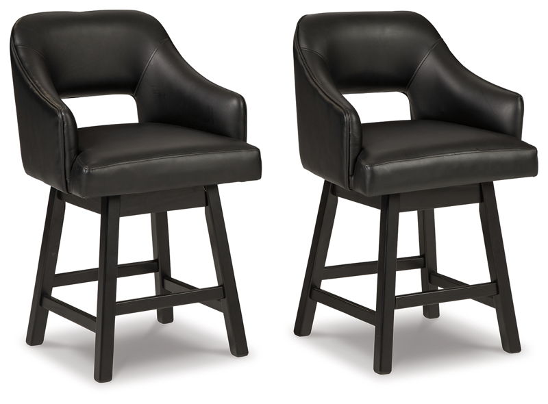 Tallenger - Upholstered Swivel Barstool (Set of 2)