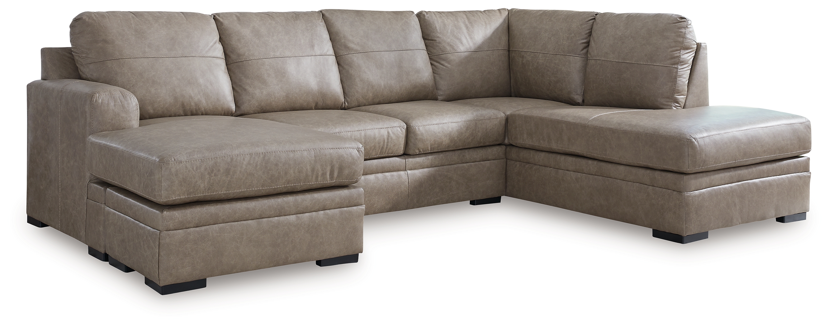 Amuleto - 2-Piece Sectional With Raf Corner Chaise - Desert