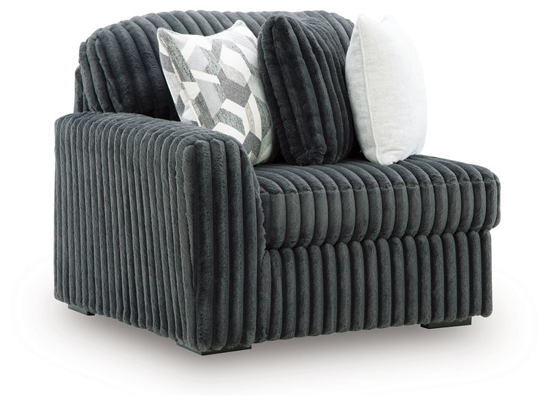 Midnight-Madness - LAF Corner Chair - Gunmetal