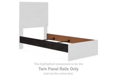 Belachime - Twin Panel Rails - Black