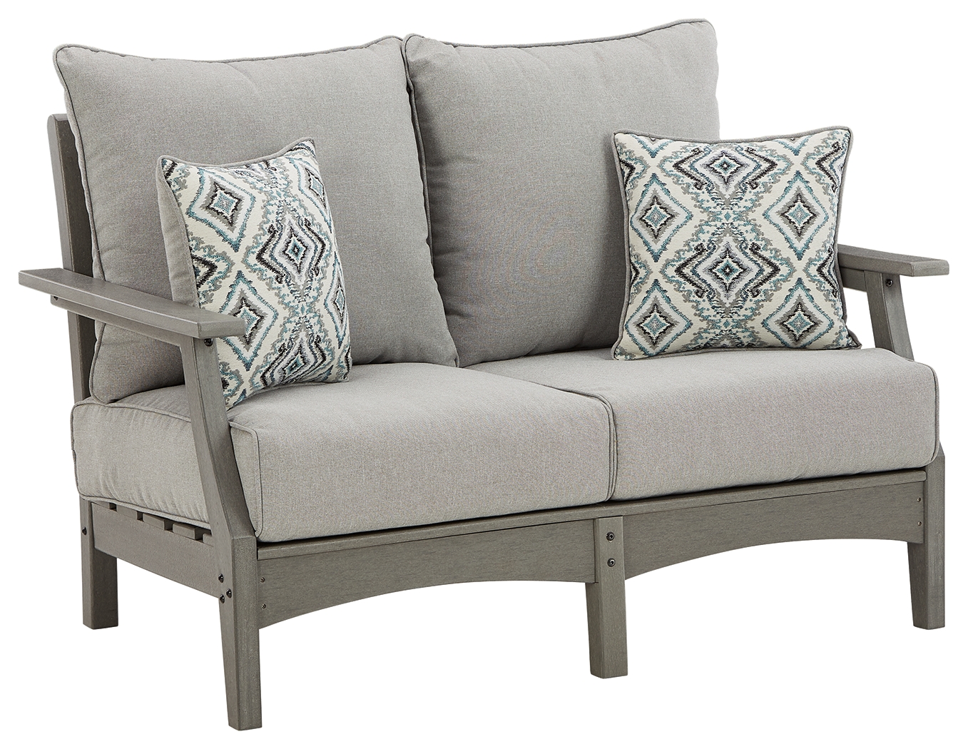 Visola - Loveseat w/Cushion - Gray