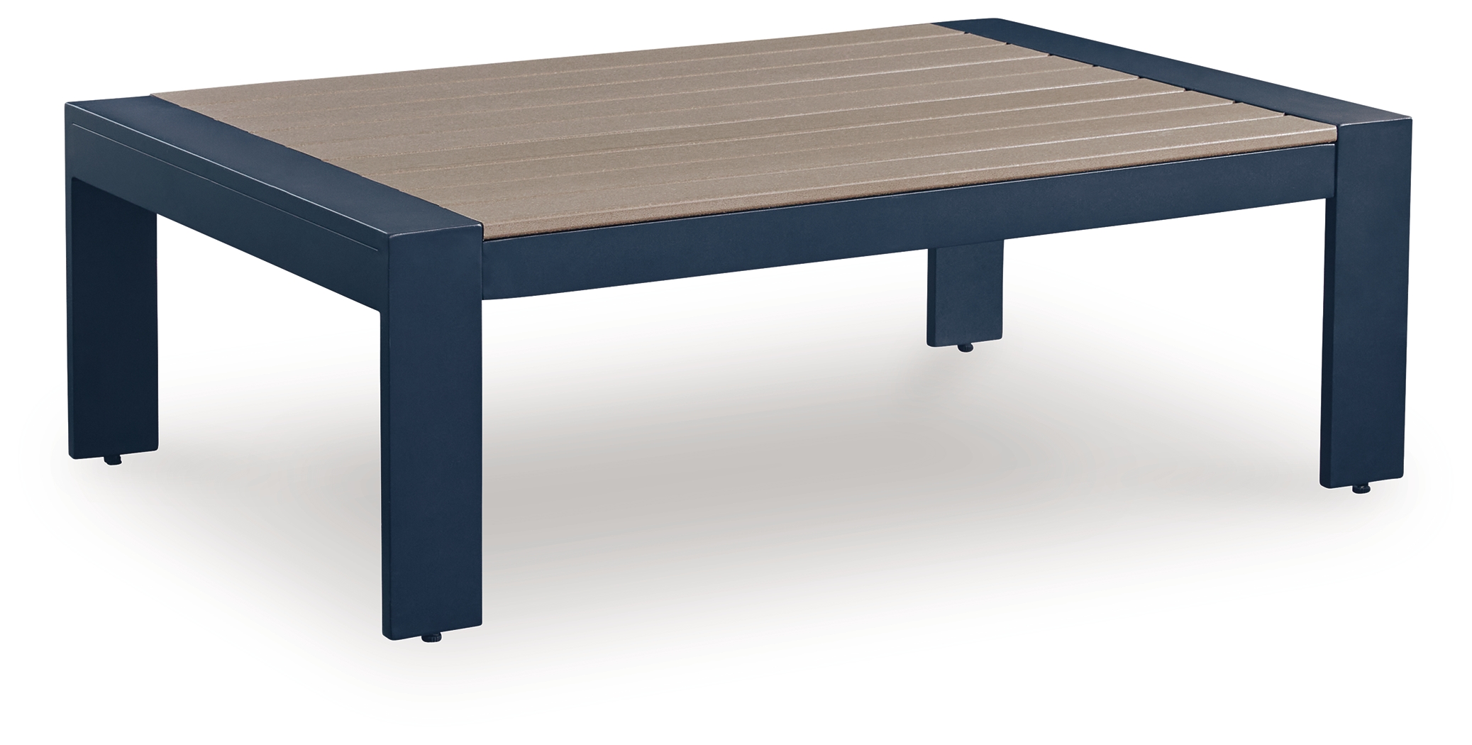 East Beach - Rectangular Cocktail Table - Blue