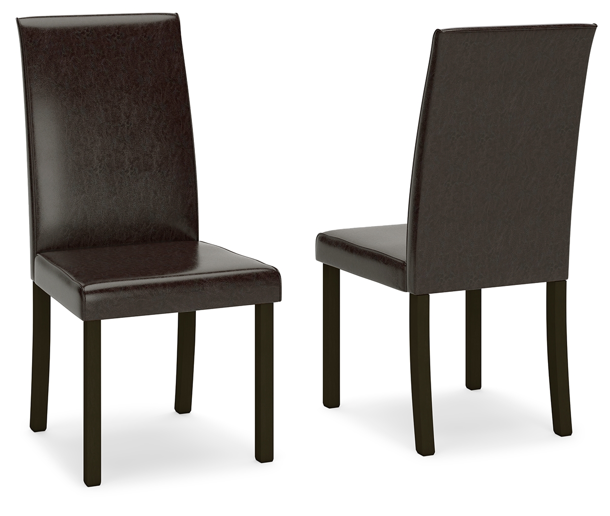 Kimonte - Dining UPH Side Chair (Set of 2) - Dark Brown
