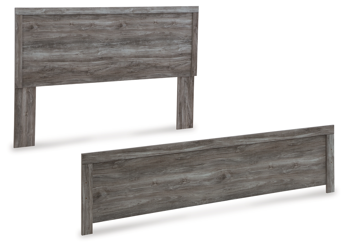 Bronyan - King Panel Headboard/Footboard - Dark Gray