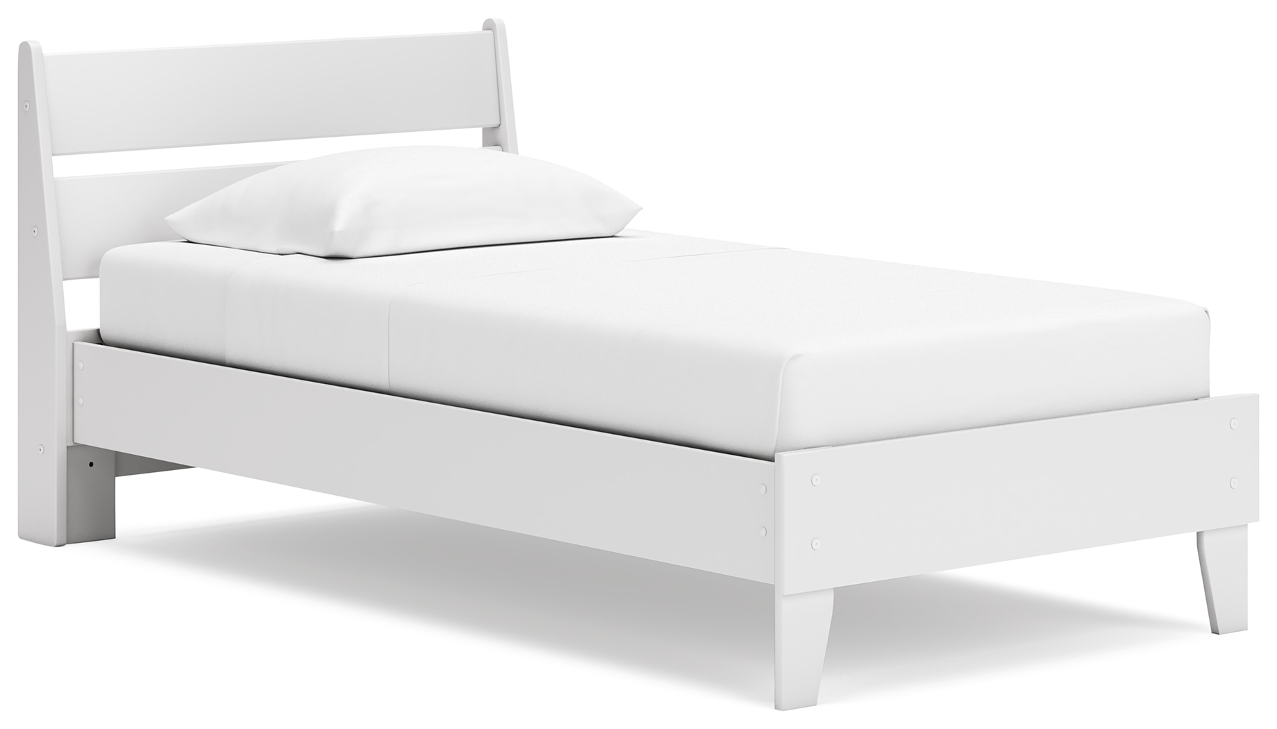 Socalle - Twin Panel Platform Bed - Two-Tone