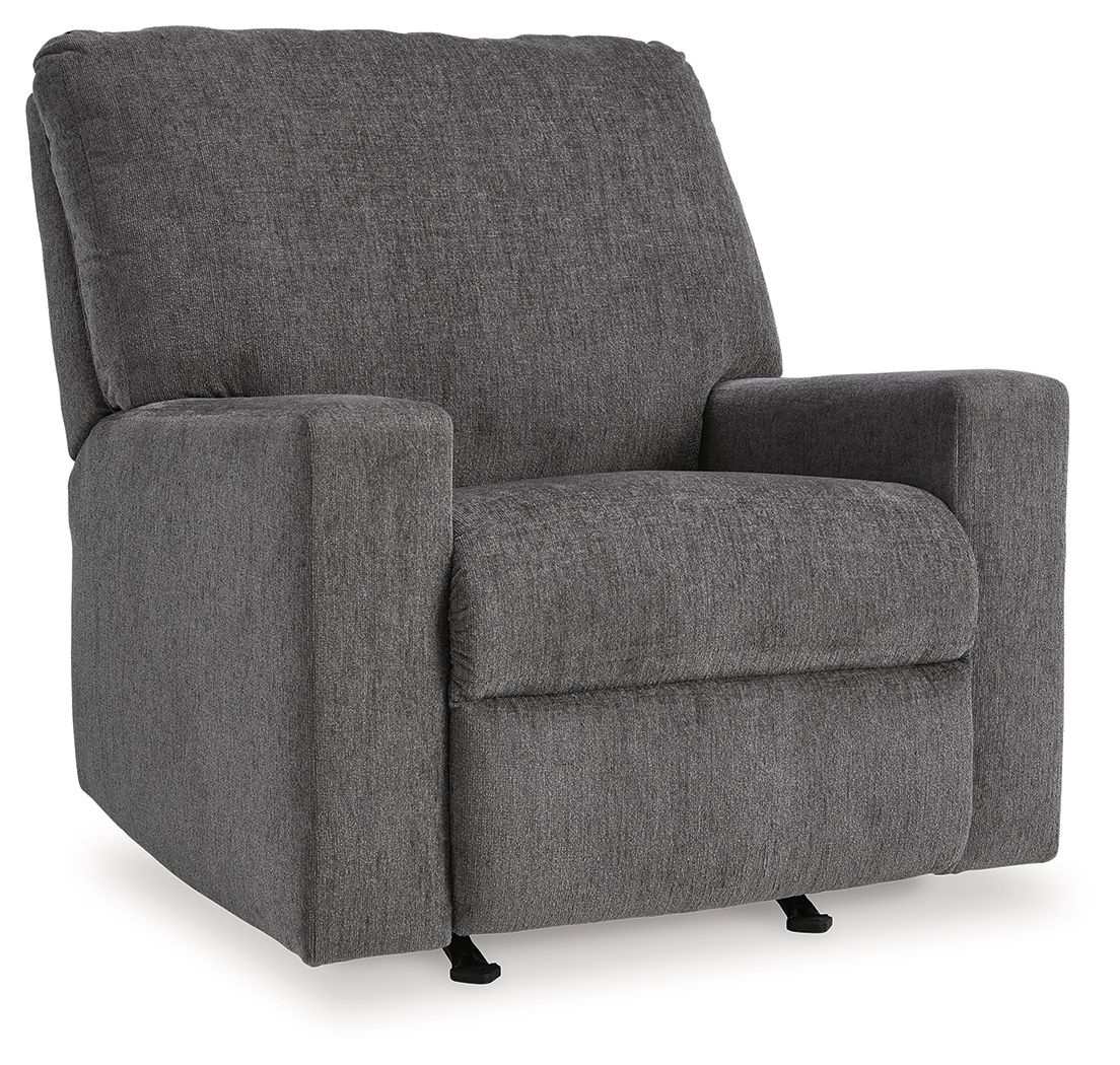 Rannis - Rocker Recliner - Pewter