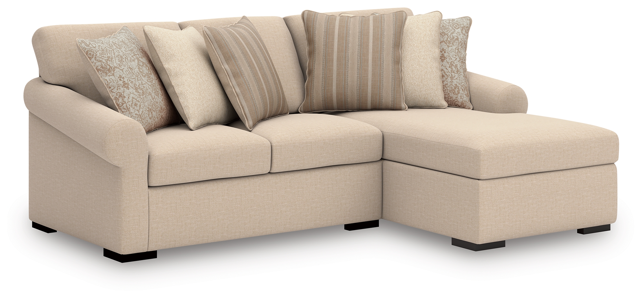 LadyMae - 2-Piece Sectional With RAF Corner Chaise - Twill