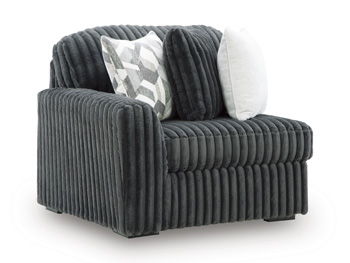 Midnight-Madness - LAF Corner Chair - Gunmetal