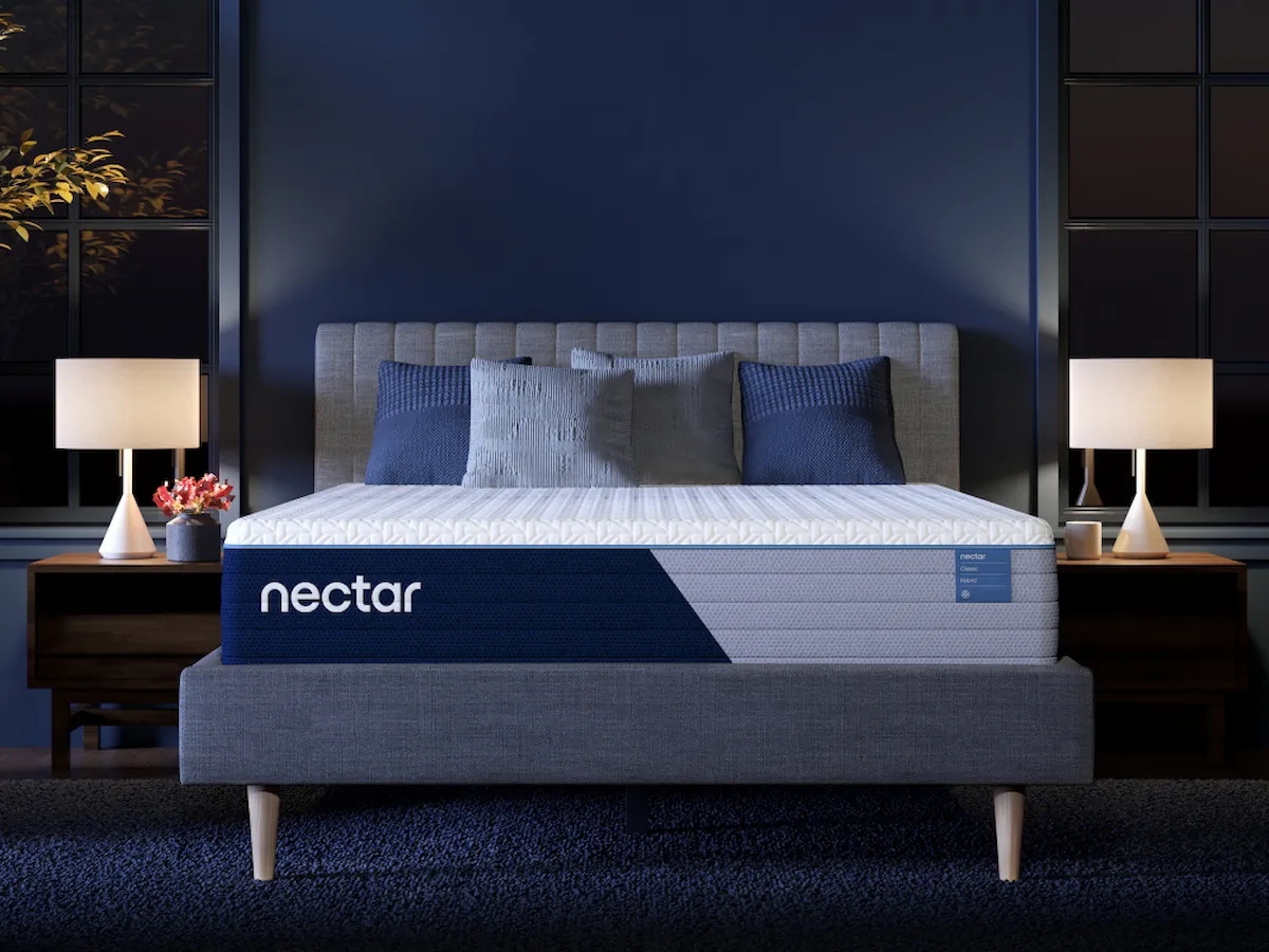 Nectar Classic Hybrid - California King Mattress - White