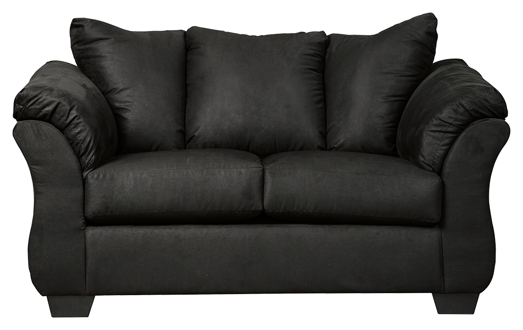 Darcy - Loveseat - Black