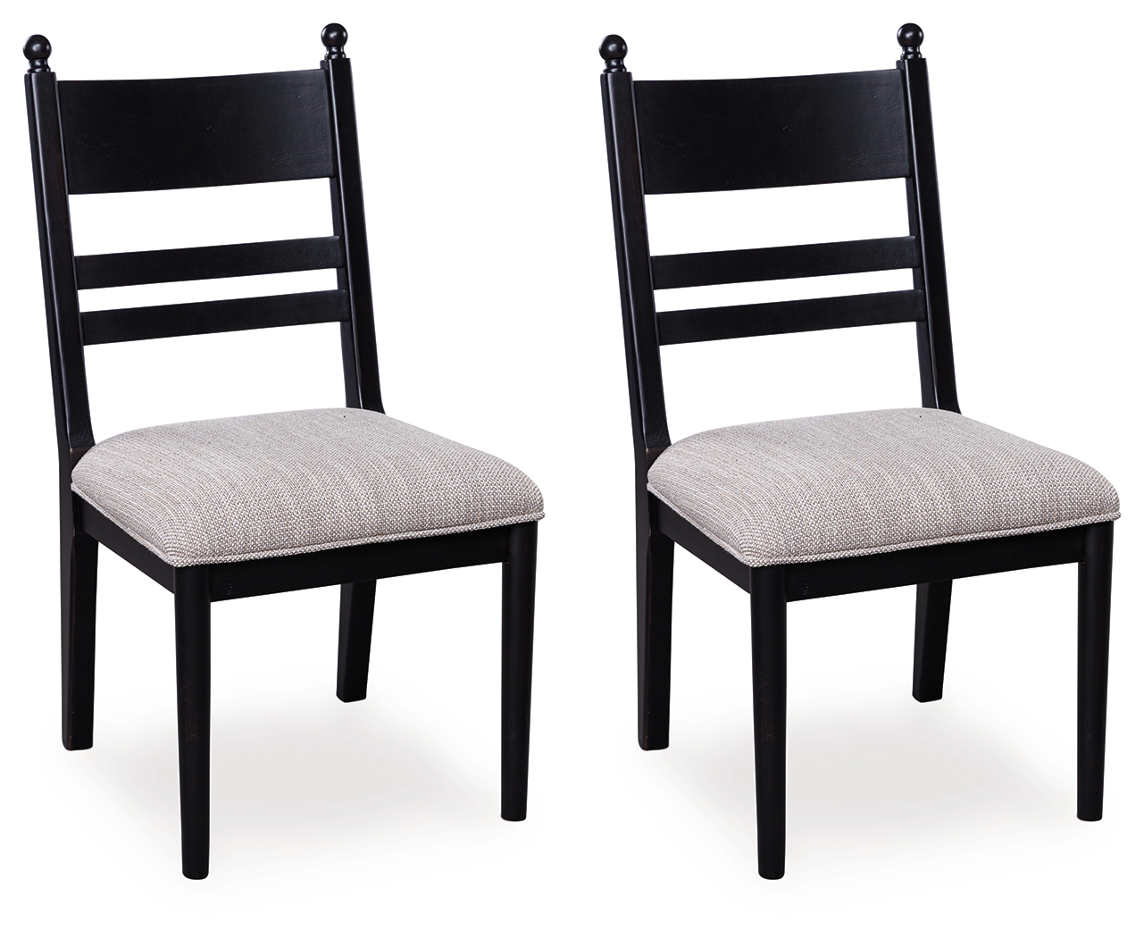 Greddinton - Dining Upholstered Side Chair (Set of 2) - Black