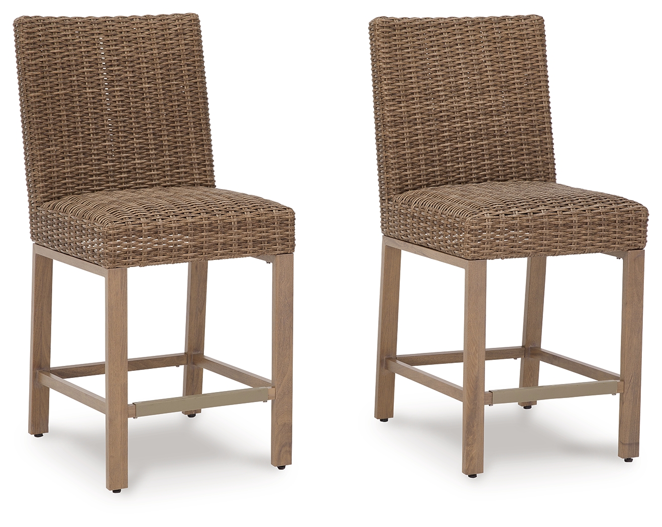 Walton Bridge - Barstool (Set of 2) - Driftwood