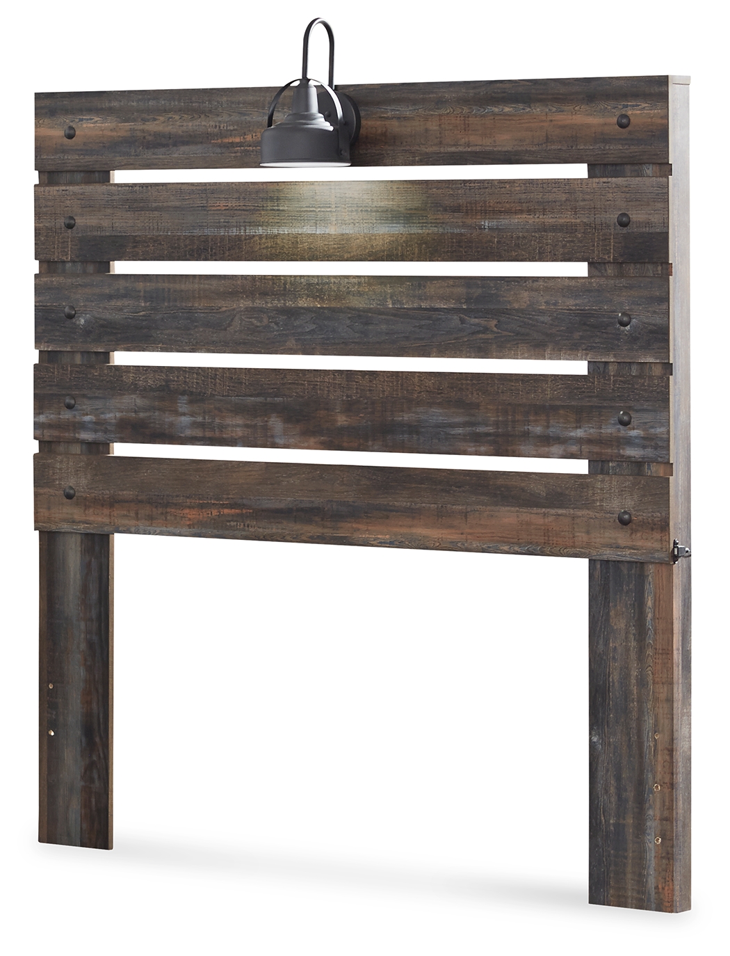 Drystan - Full Panel Headboard - Brown / Beige