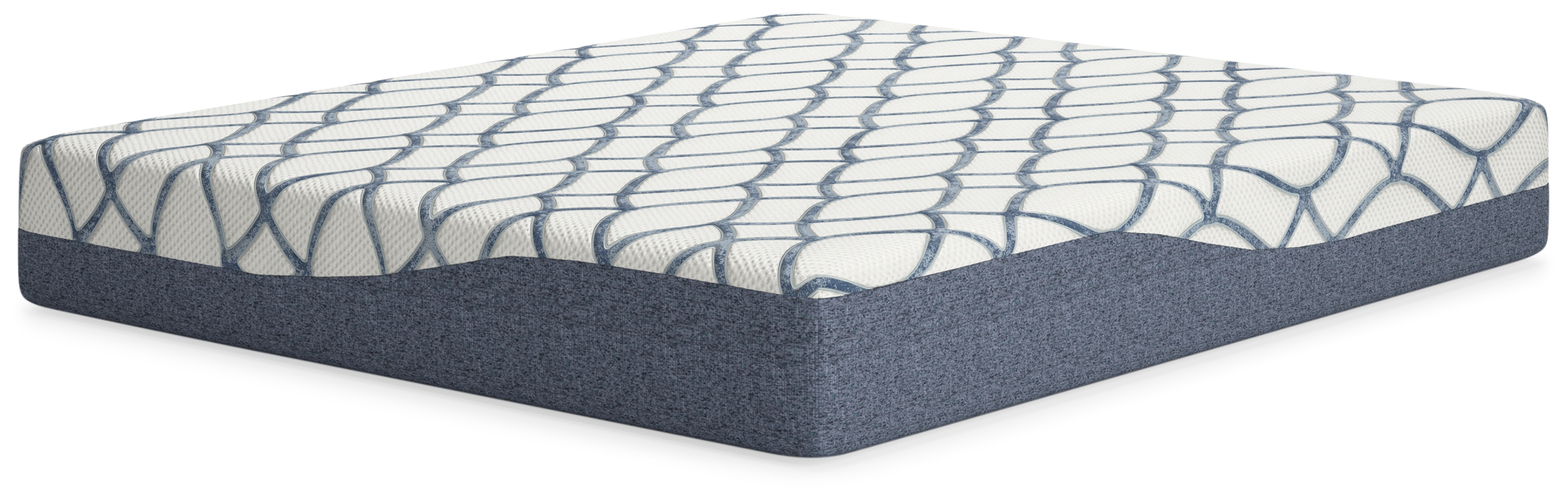 12 Inch Chime Elite 2.0 - California King Mattress - White / Blue