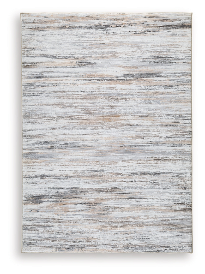 Nace - 5' x 7' Rug - Gray / Brown / White