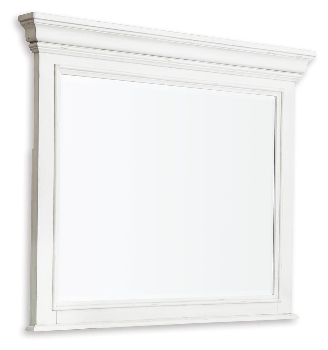 Kanwyn - Bedroom Mirror - Whitewash