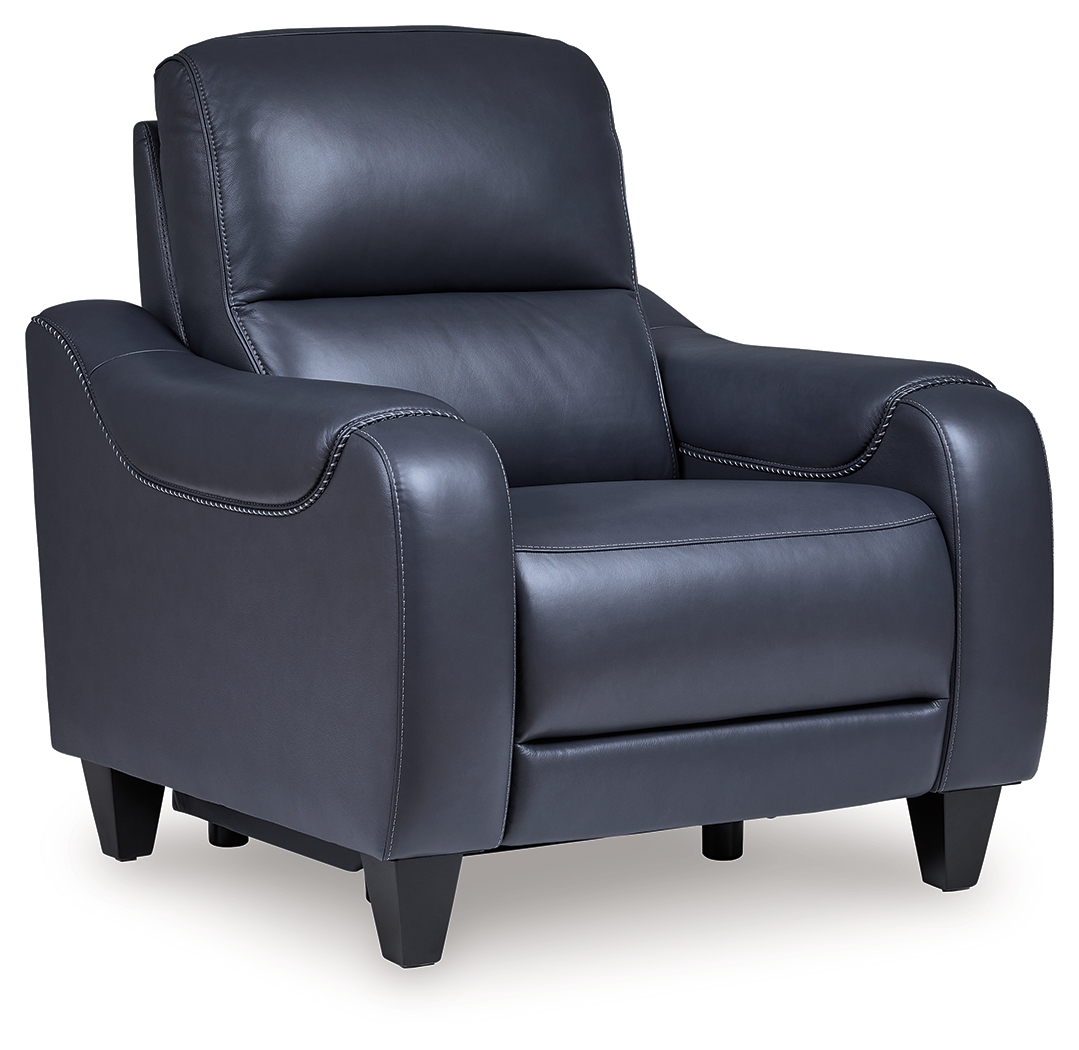 Mercomatic - Power Recliner With Adj Headrest - Ocean