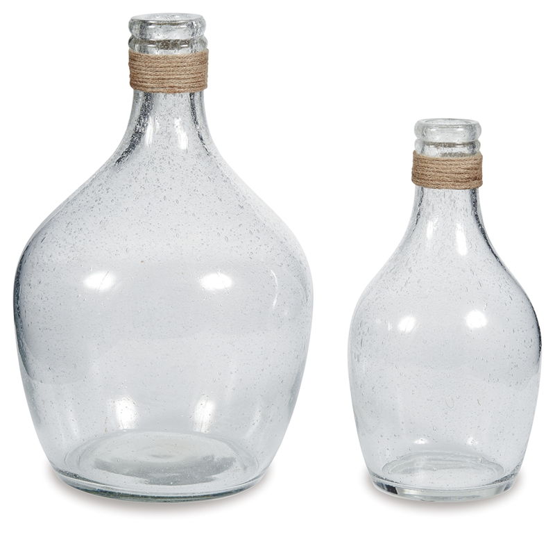 Marcin - Vase Set (Set of 2) - Clear
