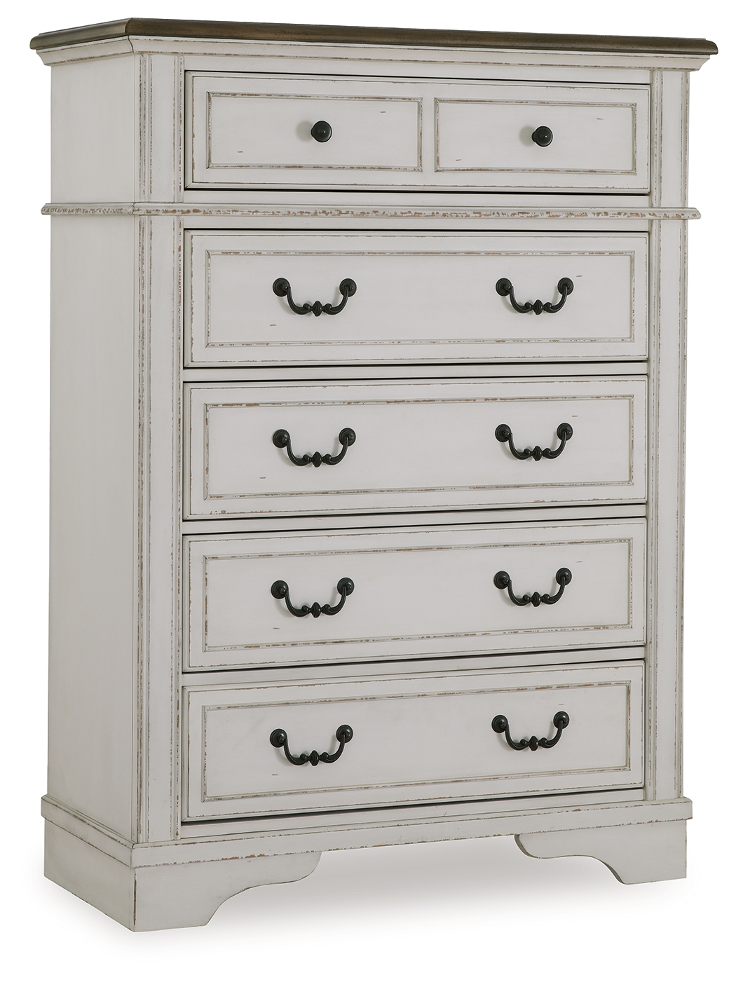 Blendon - Five Drawer Chest - Two-tone