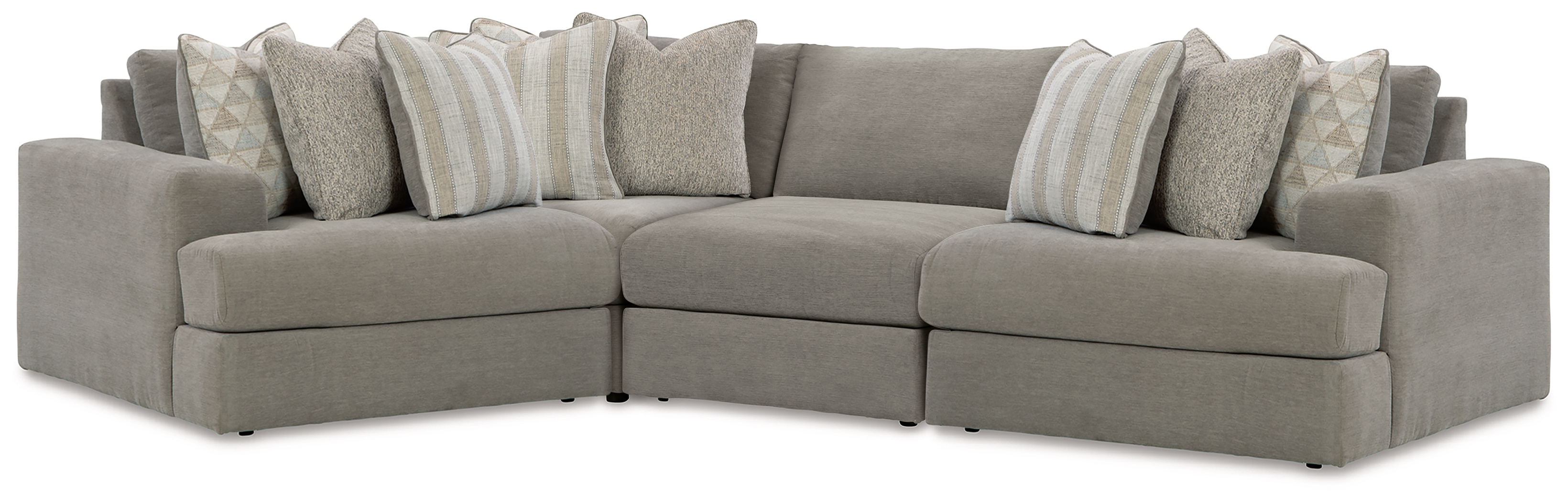 Avaliyah - 4-Piece Sectional - Ash