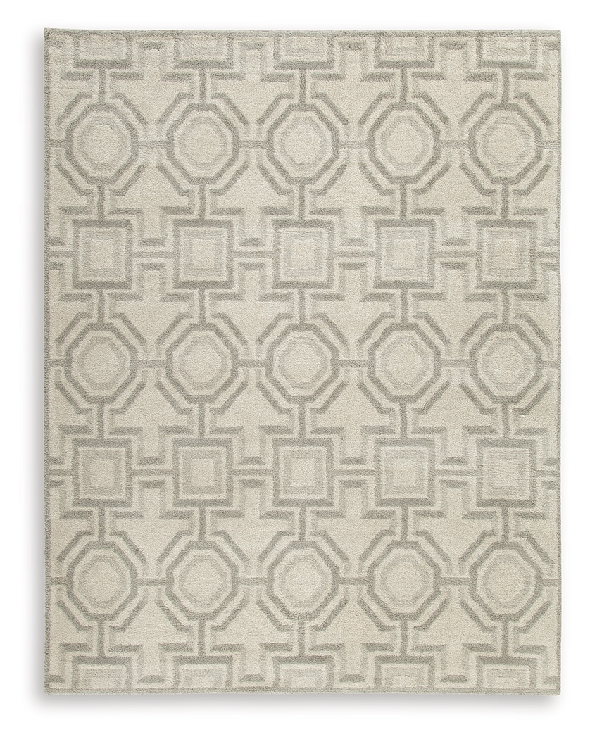 Maconville - 8' x 10' Rug - Ivory / Gray