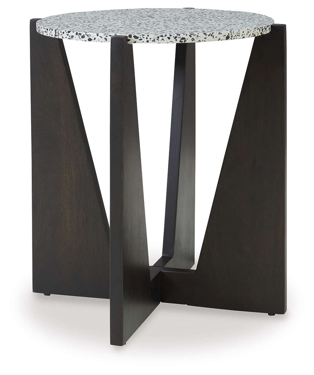 Tellrich - Accent Table - Black / White