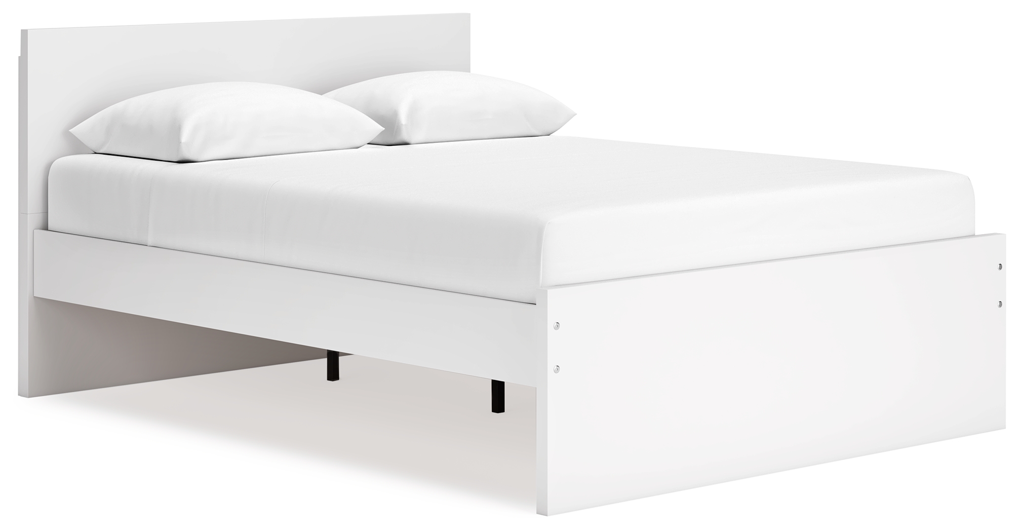 Onita - Queen Panel Platform Bed - White
