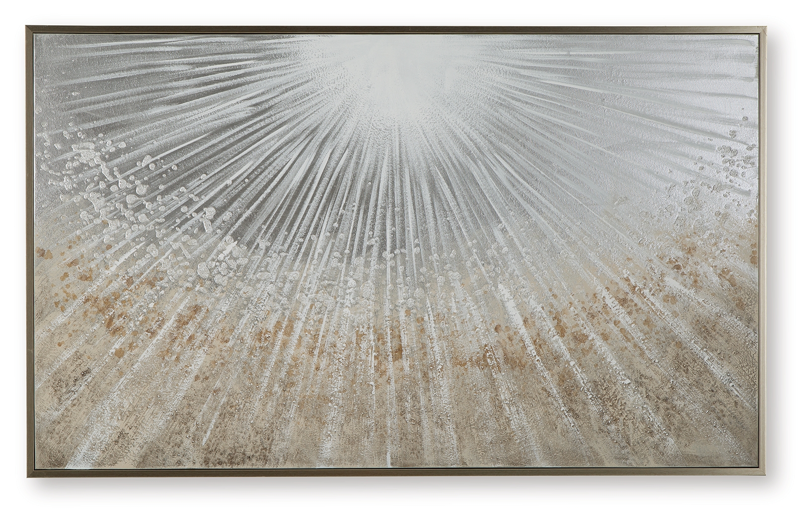 Waldard - Wall Art - Gray / Taupe / White