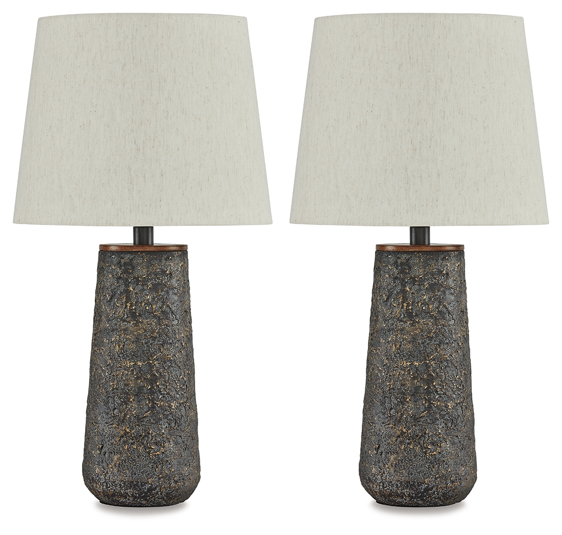 Chaston - Metal Table Lamp (Set of 2) - Antique Bronze Finish