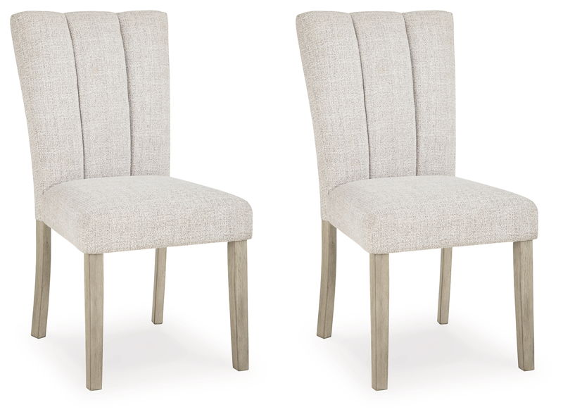 Larawyn - Dining Upholstered Side Chair (Set of 2) - Bisque