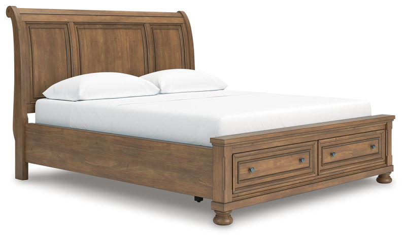 Feddinger - Storage Sleigh Bed