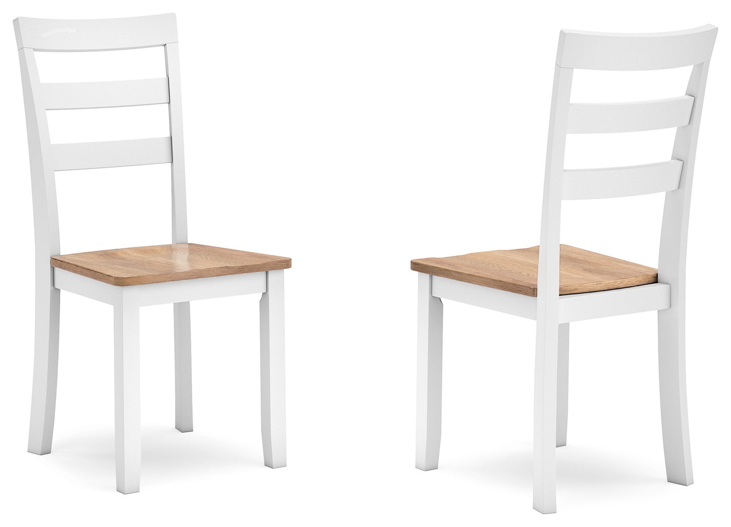 Gesthaven - Dining Room Side Chair (Set of 2) - Natural / White