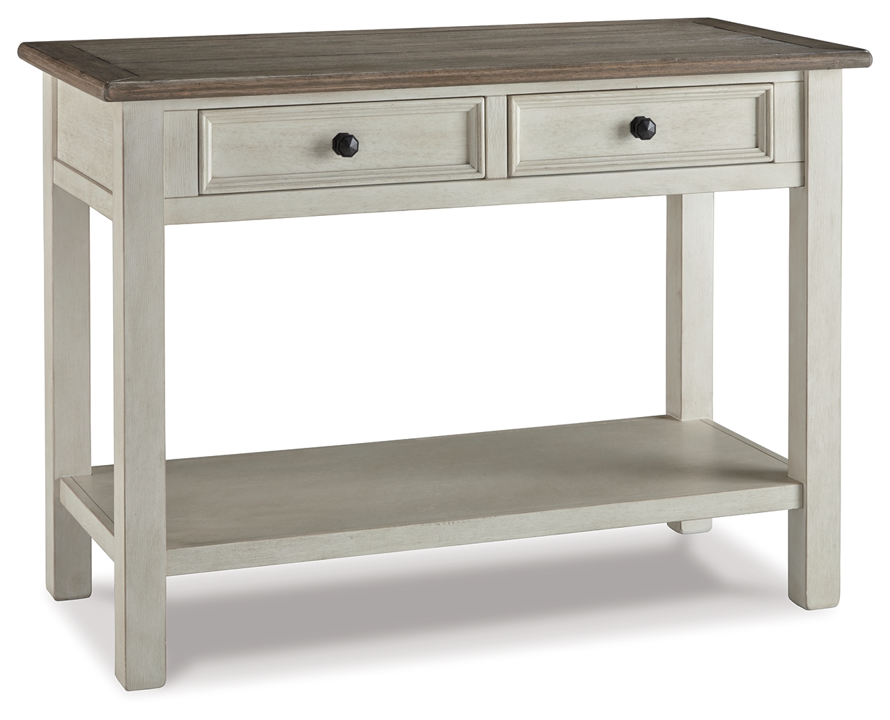 Bolanburg - Sofa Table - White / Brown / Beige