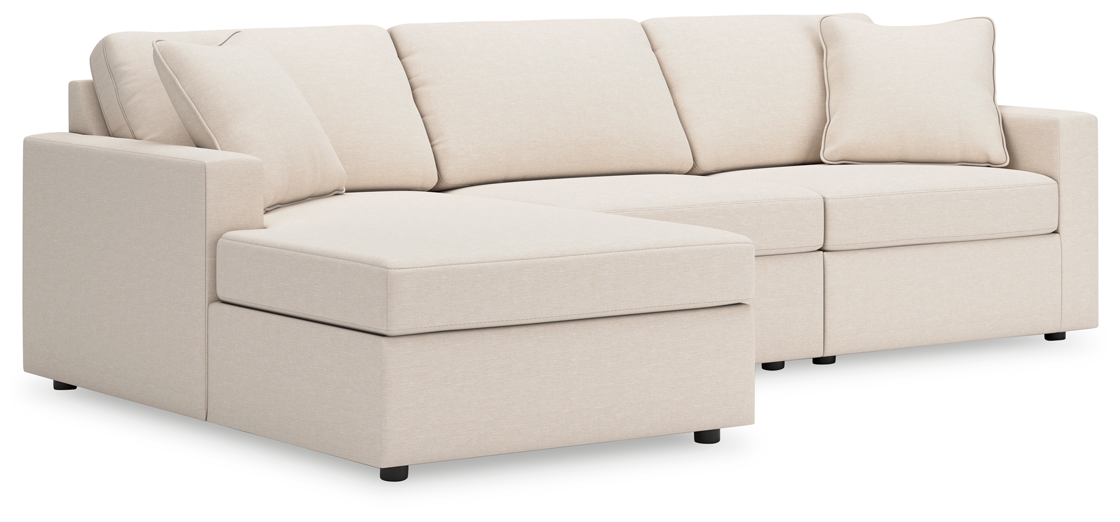 Modmax - 3-Piece Sectional With Laf Corner Chaise - Oyster