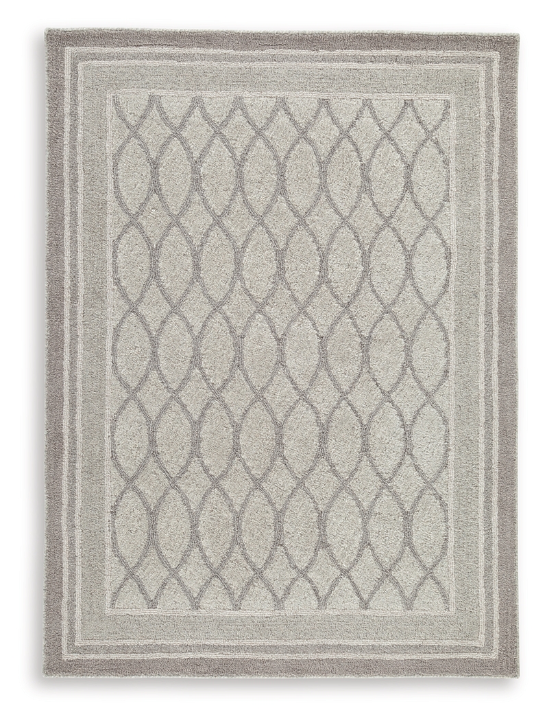 Wimney - 5' x 7' Rug - Gray