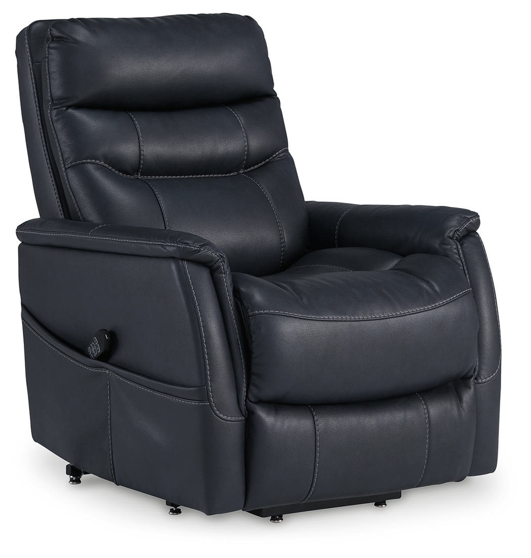 Strawbill - Power Lift Recliner - Sapphire
