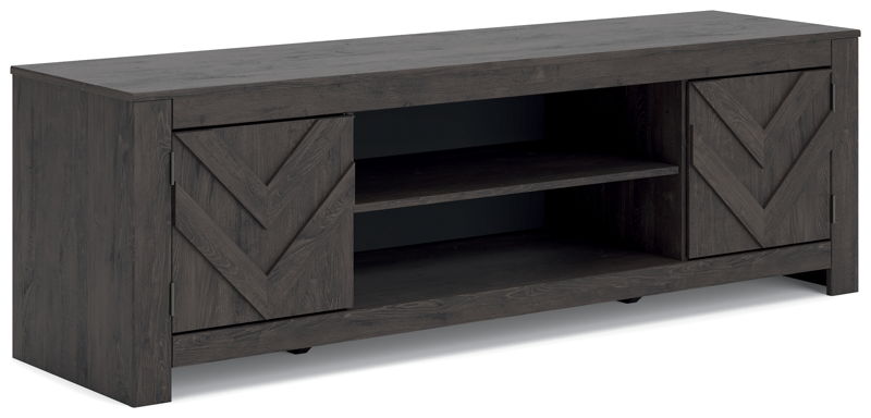 Cayboni - LG TV Stand With Fireplace Option