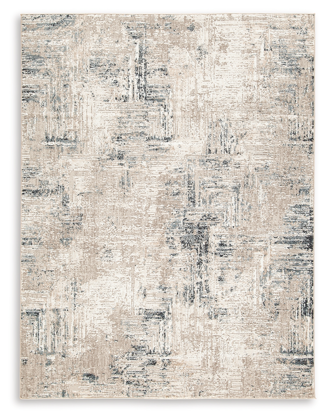 Gentor - 5' x 7' Rug - Blue / Ivory
