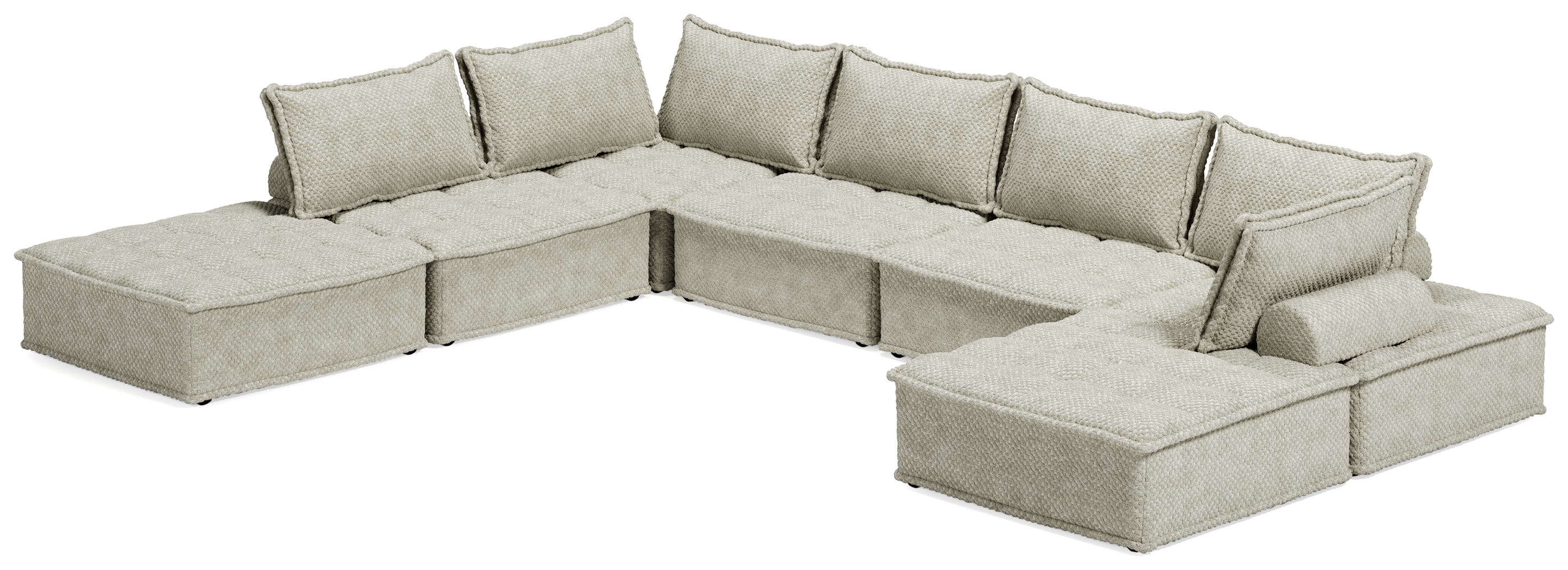 Bales - 7-Piece Modular Seating - Taupe