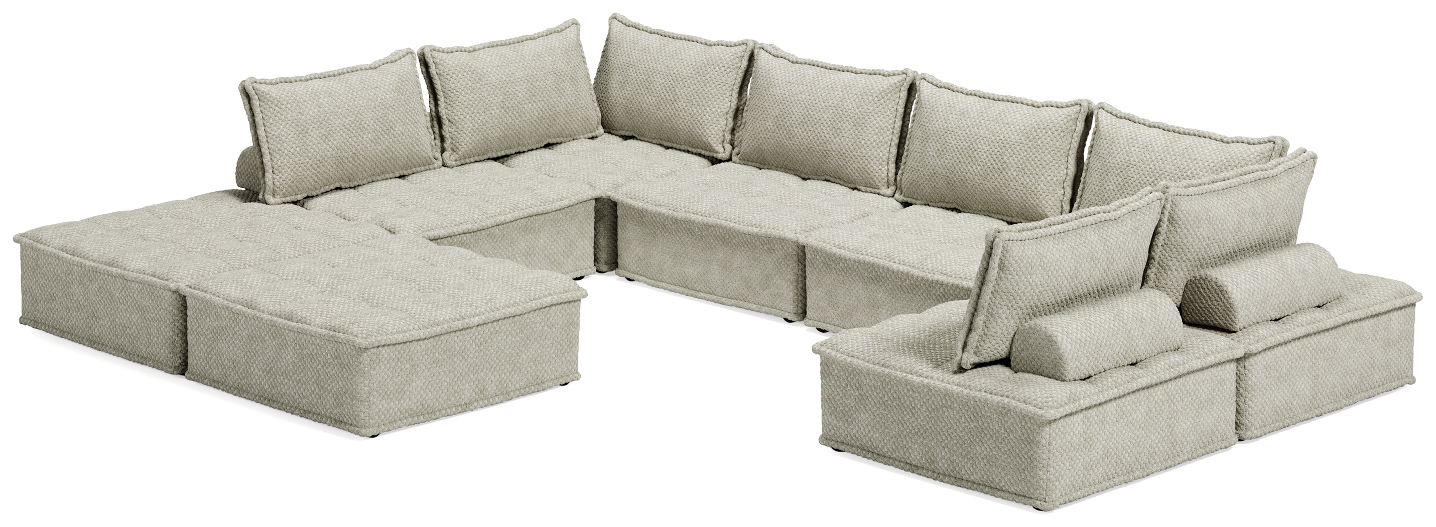Bales - 8-Piece Modular Seating - Taupe