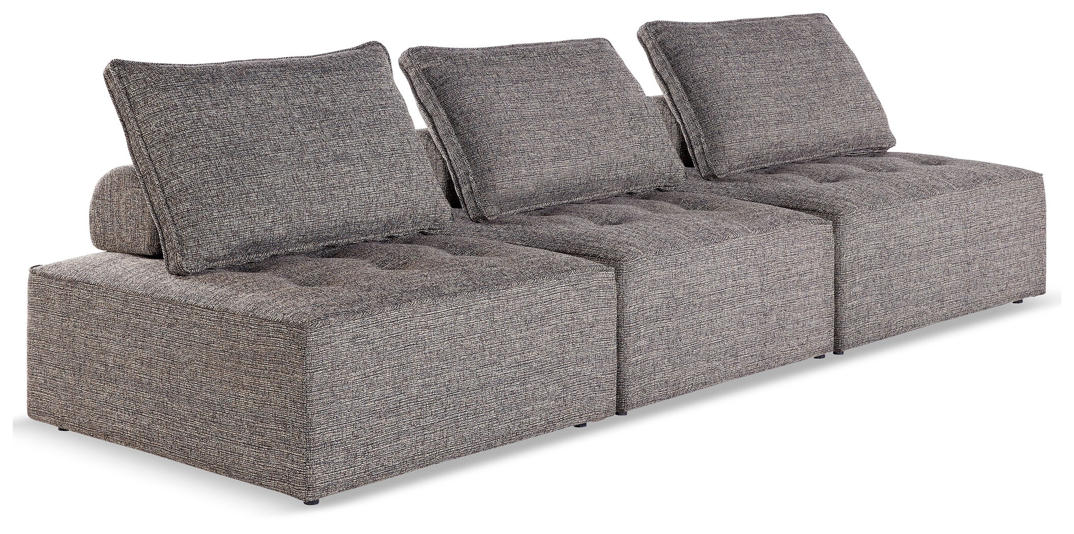 Bree Zee - 3-Piece Outdoor Modular Seating - Brown