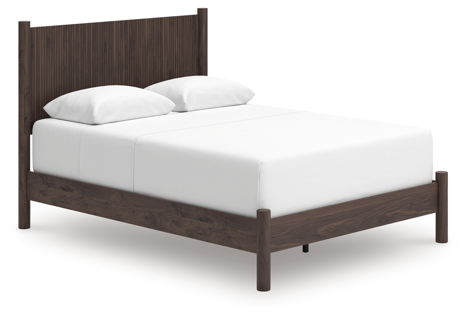Pamytta - Queen Panel Bed - Brown