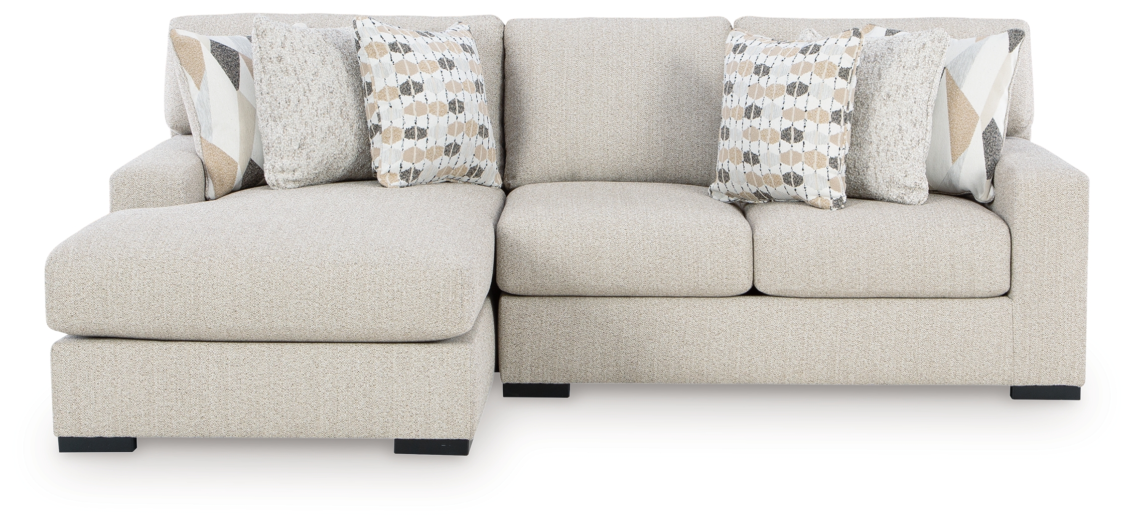 LaureLGrove - 2-Piece Sectional With LAF Corner Chaise - Pebble